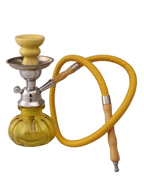 al-jazeera mini matki hookah 3 (yellow) - ajh-121 - 11916448 - Very Small Image - 1