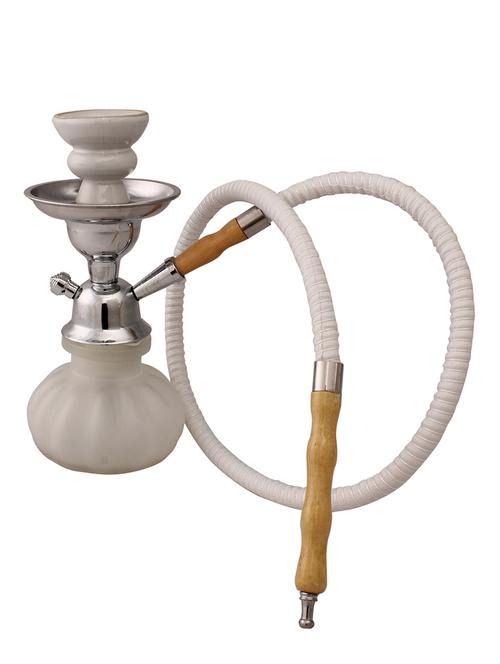 al-jazeera mini matki hookah 3 (white) - ajh-124 - 11916451 - Very Small Image - 1