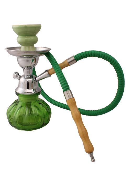 al-jazeera mini matki hookah 3 (green) - ajh-125 - 11916452 - Very Small Image - 1