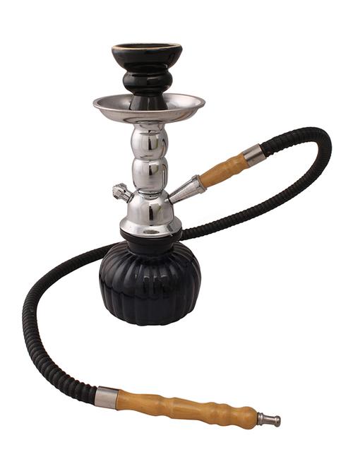al-jazeera mini matki hookah 4 (black) - ajh-131 - 11916458 - Very Small Image - 1