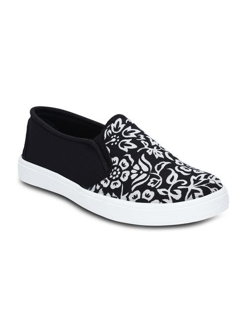 black canvas  plimsoll - 11920136 - Very Small Image - 1