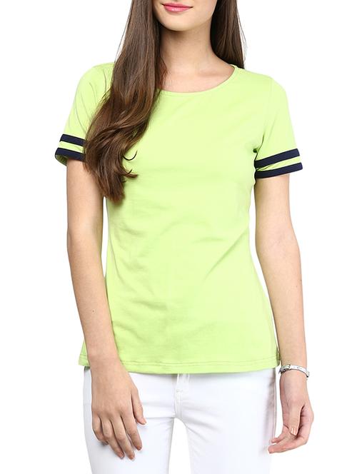 varsity striped knitted tee - 1192527 - Very Small Image - 1