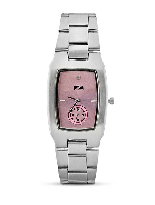 silver metal watch with rectangular dial - 1192591 - Very Small Image - 1