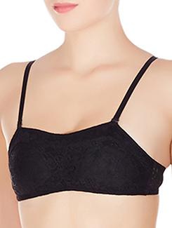 black nylon bra - 11939194 - Very Small Image - 1