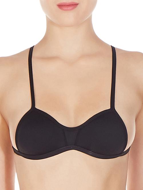 black nylon bra - 11939274 - Very Small Image - 1
