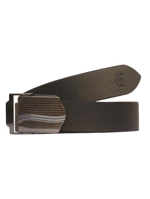 black color, leather belt - 11940529 - Very Small Image - 1