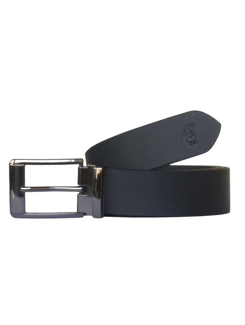 black color, leather belt - 11940561 - Very Small Image - 1