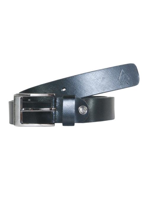 black color, leather belt - 11940653 - Very Small Image - 1