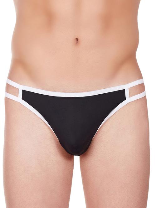 black nylon brief - 11941969 - Very Small Image - 1