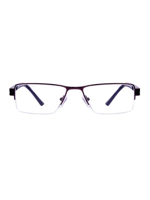 black metal rectangle eyeglass - 11946854 - Very Small Image - 1
