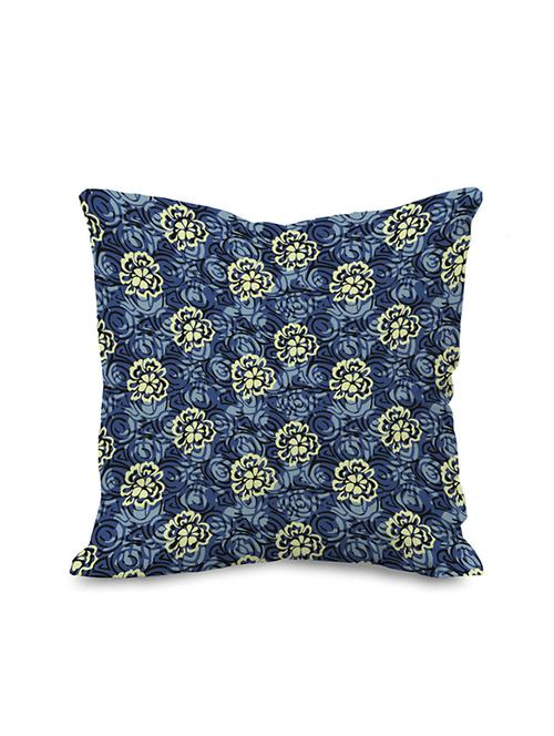 moodybee floral batik cotton cushion cover-16"x16" - 11952190 - Very Small Image - 1