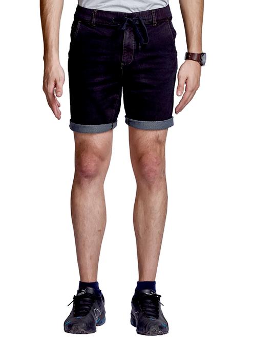 black denim shorts - 11952236 - Very Small Image - 1