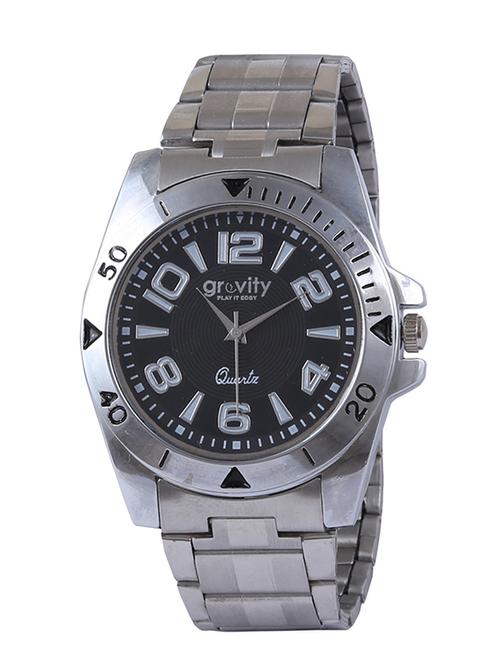 Round dial analog watch(GVGXBLK03) - 11960618 - Very Small Image - 1
