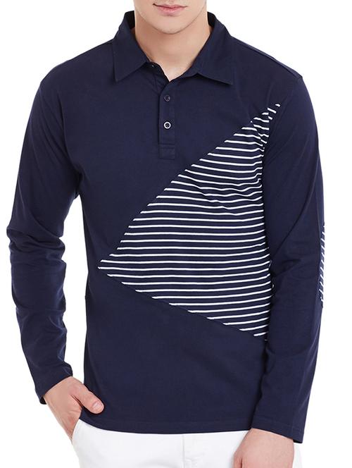 blue cotton tshirt - 11961880 - Very Small Image - 1