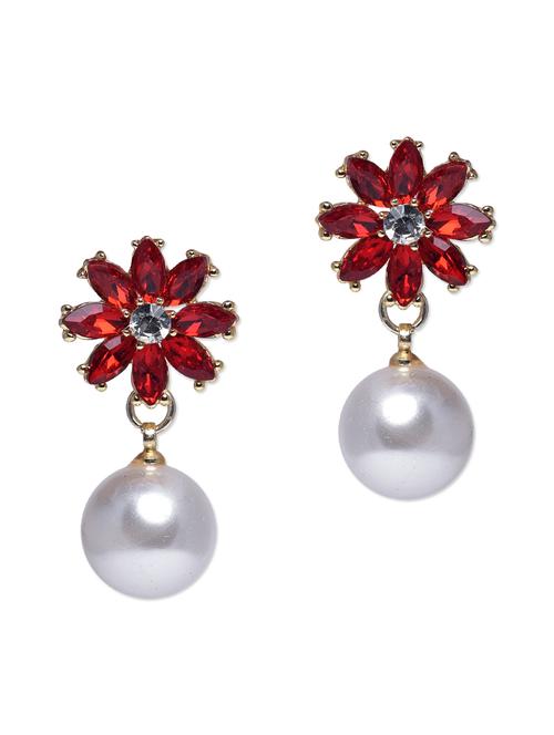 multicolour embellished metallic earrings - 1197347 - Very Small Image - 1