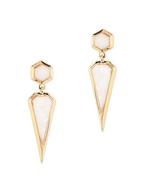 multicolour stones metallic earrings - 1197396 - Very Small Image - 1