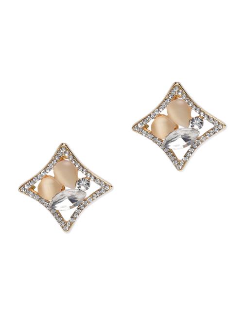 multicolour embellished metallic earrings - 1197520 - Very Small Image - 1