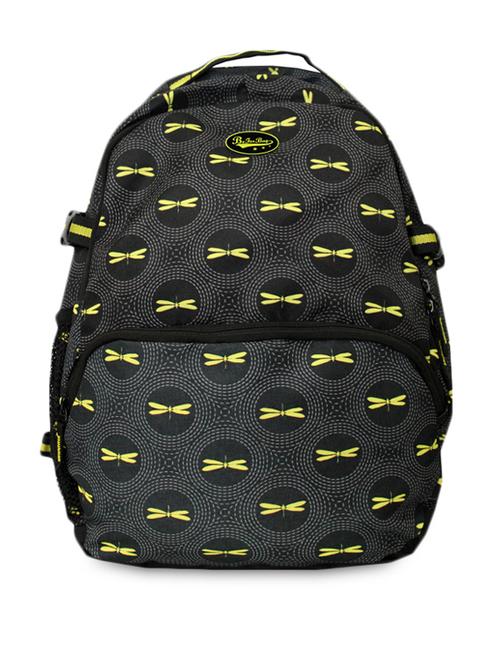 grey dragonfly printed polyester backpack - 1201537 - Very Small Image - 1