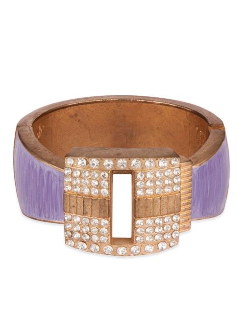 Diva Walk purple alloy bangle - 12074349 - Very Small Image - 1