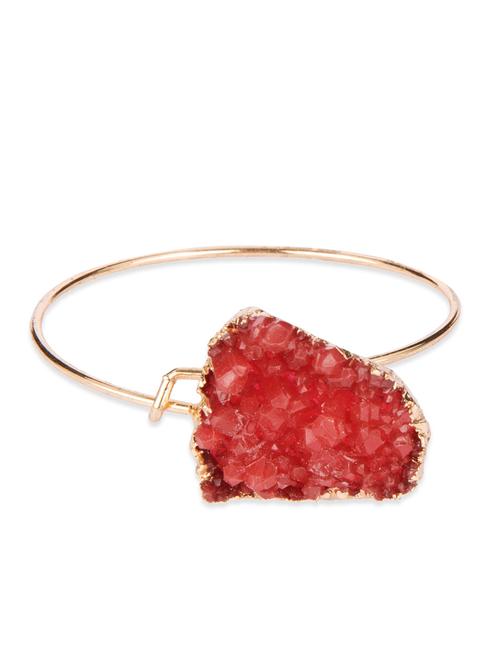 Diva Walk red alloy bangle - 12074370 - Very Small Image - 1