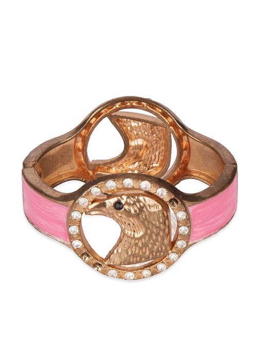 Diva Walk pink alloy bangle - 12074373 - Very Small Image - 1