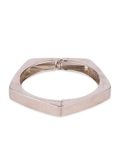 Diva Walk silver alloy bangle - 12074378 - Very Small Image - 1