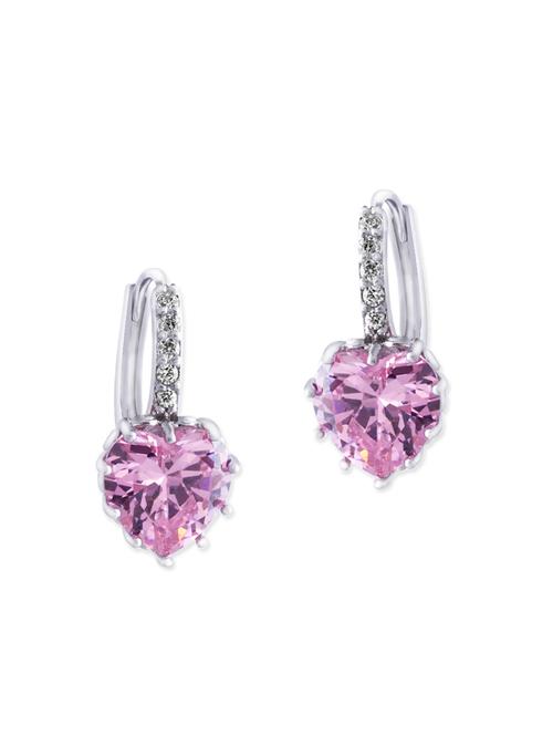 purple metal drop earrings - 12083170 - Very Small Image - 1