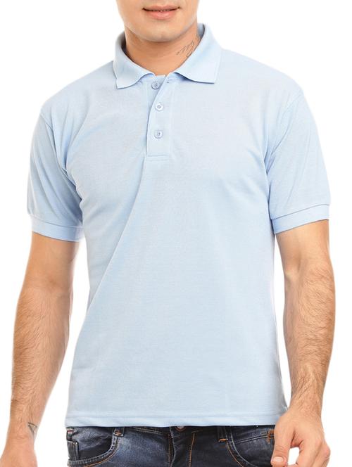 blue cotton tshirt - 12086755 - Very Small Image - 1