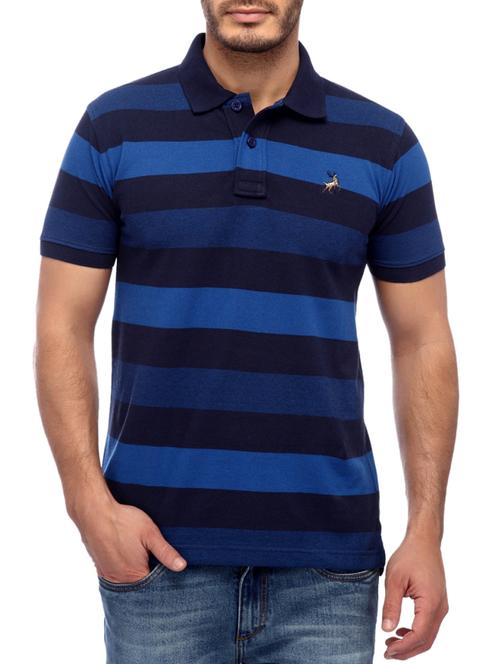 blue cotton t-shirt - 12088250 - Very Small Image - 1