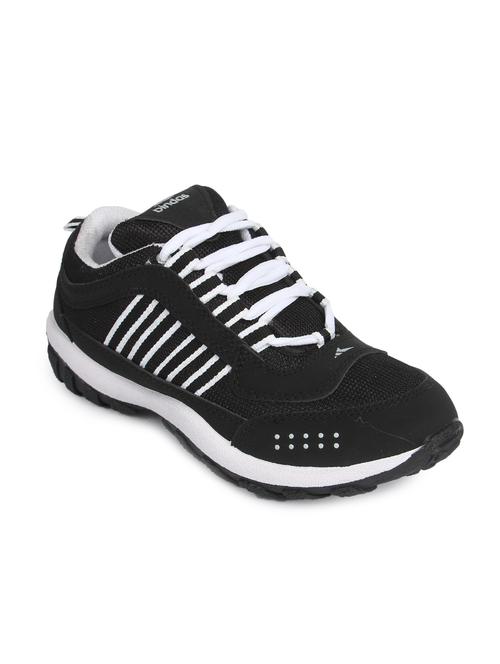 black laceup sport shoe - 12101503 - Very Small Image - 1