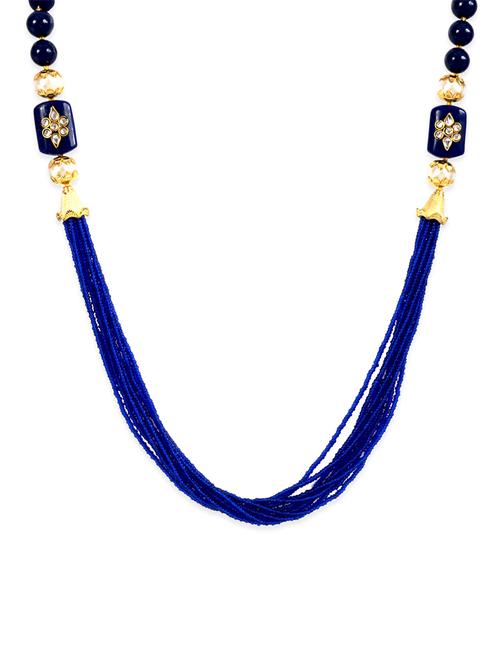 blue crystal long necklace - 12101983 - Very Small Image - 1