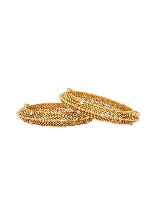 gold plated bangles - 12102326 - Very Small Image - 1