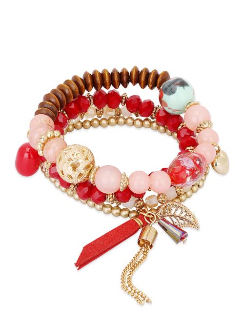red brass bracelet - 12102381 - Very Small Image - 1