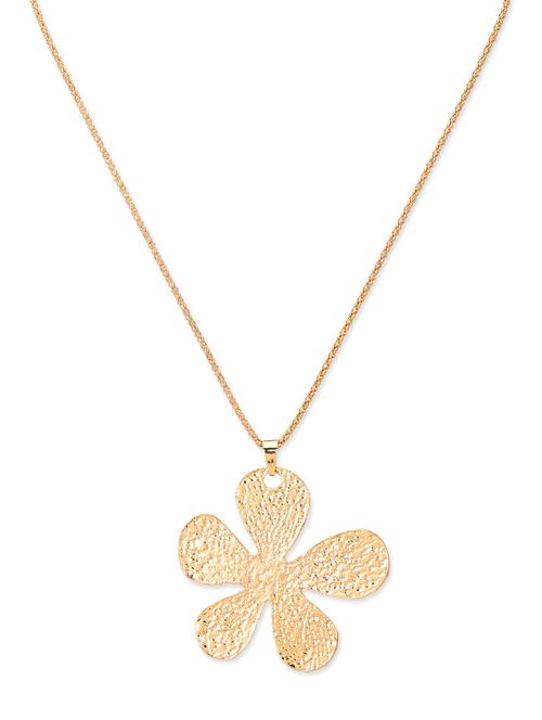 Gold Brass Short Necklace - 12102392 - Very Small Image - 1