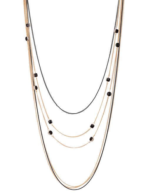 silver brass chain necklace - 12102398 - Very Small Image - 1