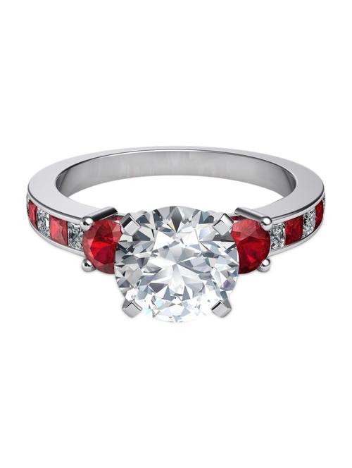 swarovski silver metal hand ring - 12109099 - Very Small Image - 1