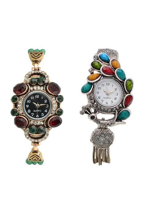 lucky infra combo of 2 women analog watch's - 12117751 - Very Small Image - 1