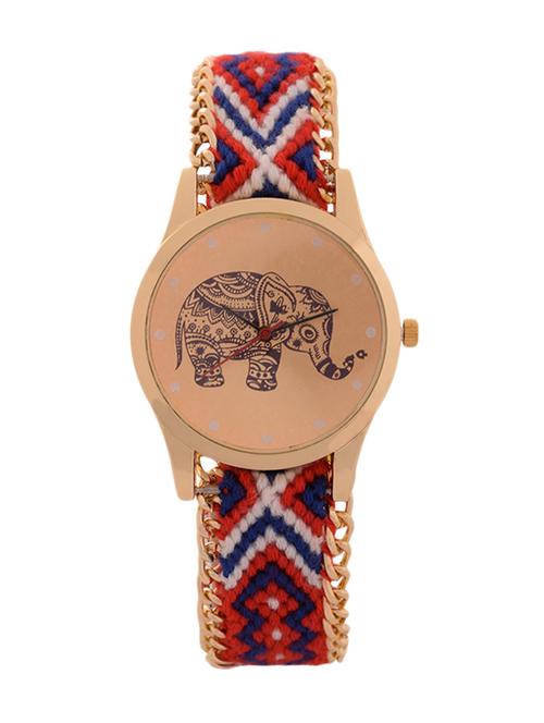 friendship bracelet  for ladies gold watch - 12126037 - Very Small Image - 1