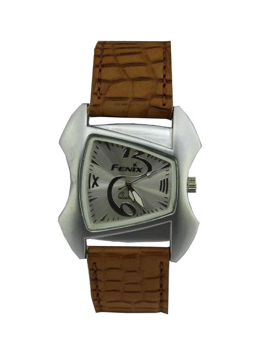 jm mens analog leather belt watch - 12126101 - Very Small Image - 1