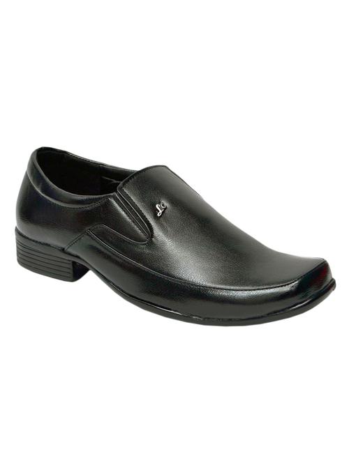 black leatherette slip on - 12138072 - Very Small Image - 1