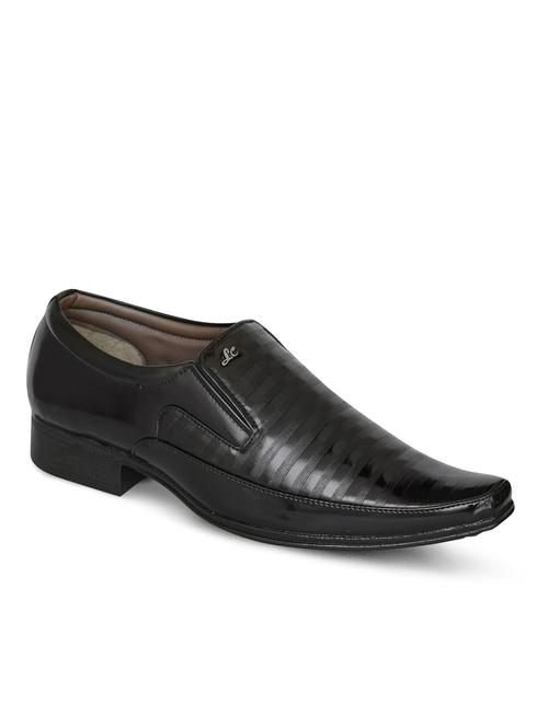black leatherette slip on - 12148643 - Very Small Image - 1