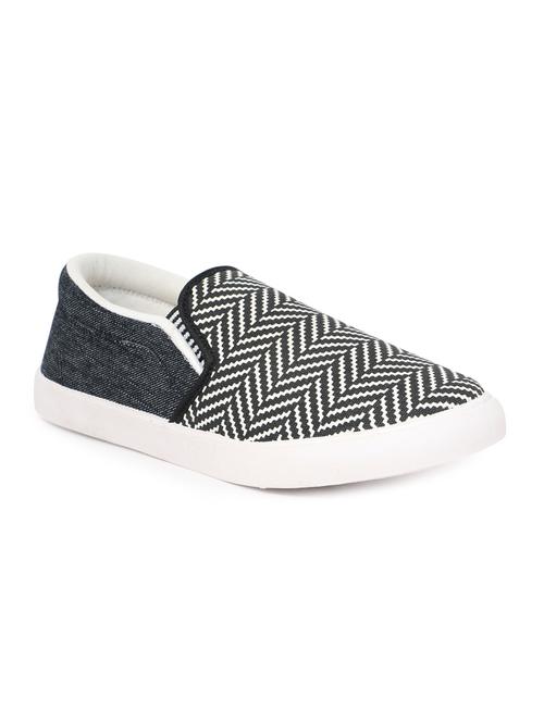 black Canvas casual slipon - 12154752 - Very Small Image - 1