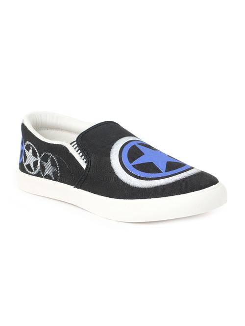 black Canvas casual slipon - 12154753 - Very Small Image - 1
