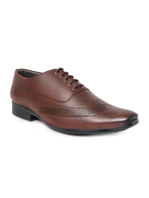 brown Leather oxford - 12154762 - Very Small Image - 1