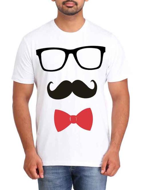 white polyester tshirt - 12161245 - Very Small Image - 1