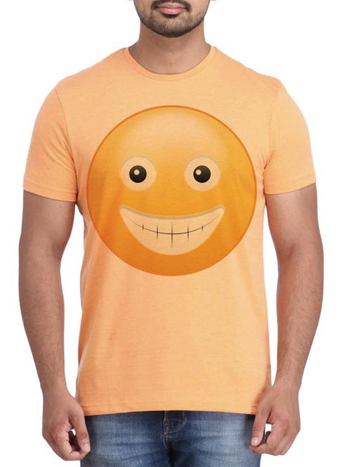 orange polyester tshirt - 12161313 - Very Small Image - 1