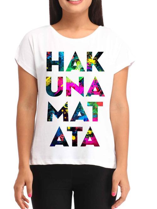 white polyester regular tee - 12163497 - Very Small Image - 1