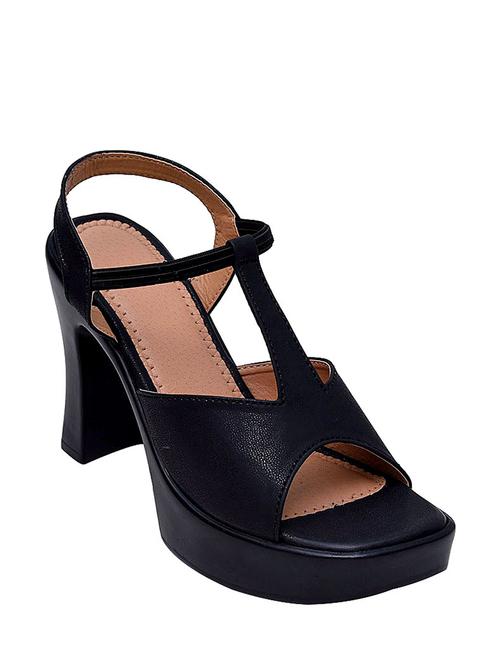 black back strap sandal - 12170591 - Very Small Image - 1