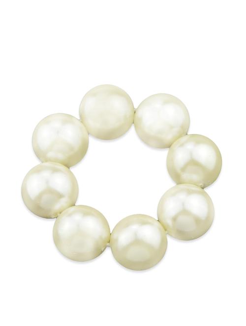 white pearl crystal bracelet - 12175173 - Very Small Image - 1
