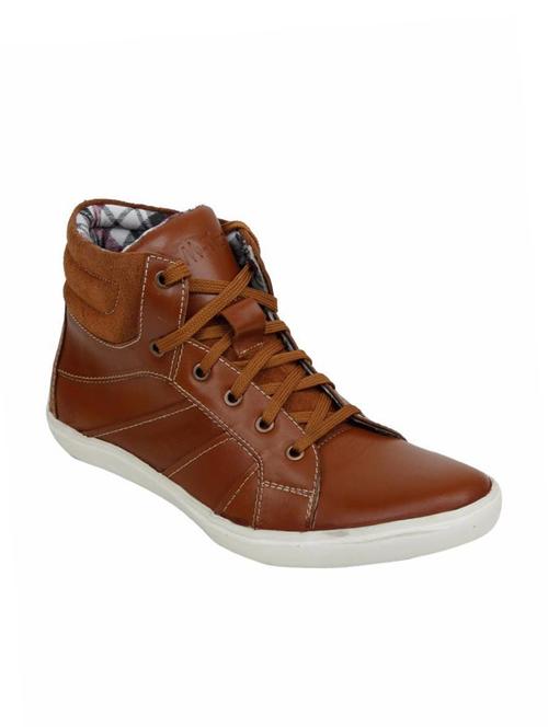brown tpr lace up shoes - 12176701 - Very Small Image - 1